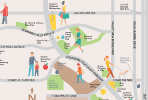 Southern Highlands Community Map - Las Vegas