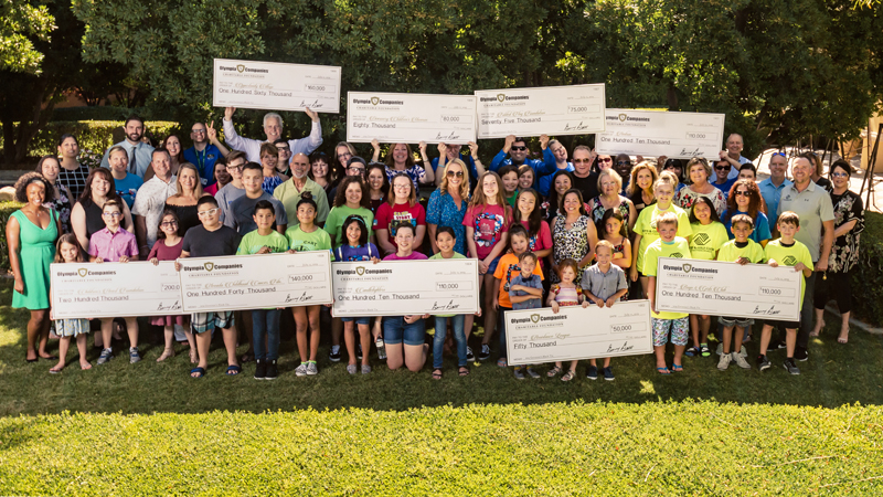 Olympia Companies SH Charitable Foundation Makes a $1.3 Million Splash for Nine Local Charities at First-Ever Pancake Breakfast and Pool Party